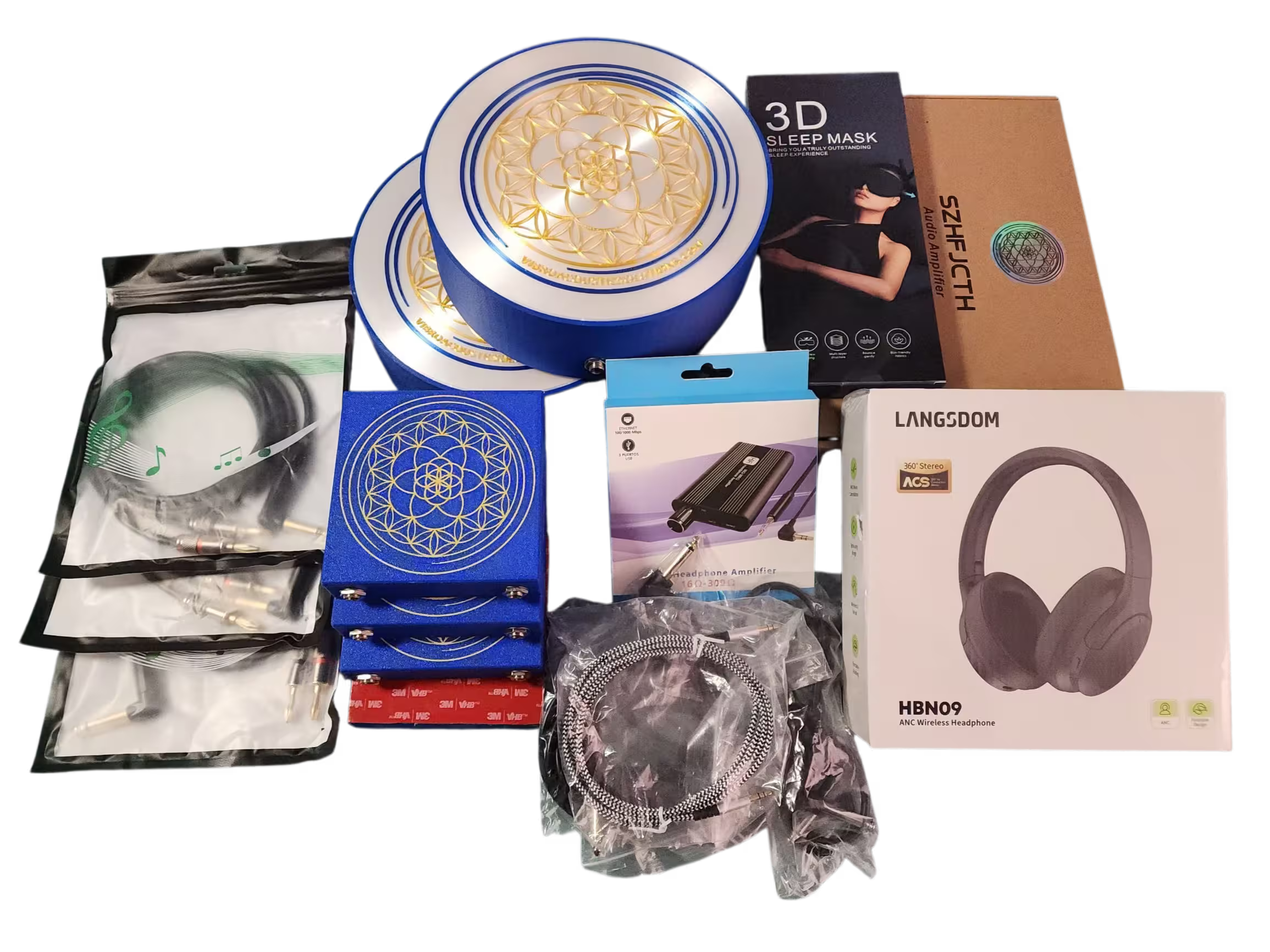 Vibroacoustic Therapy Bed DIY Kit for Massage Table