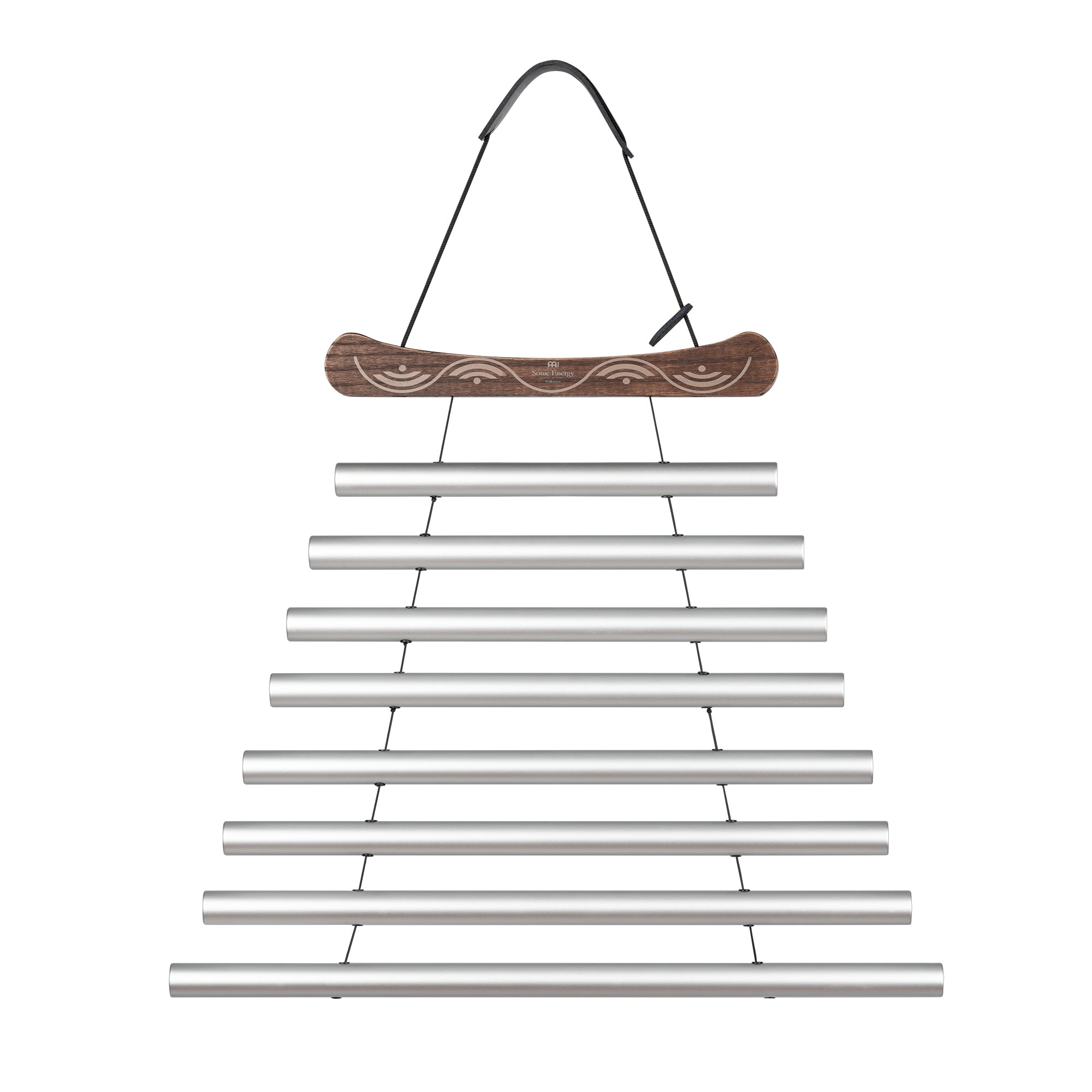 24" Meditation Flow Chime, 432 Hz, 8 Notes, C# Minor, Silver